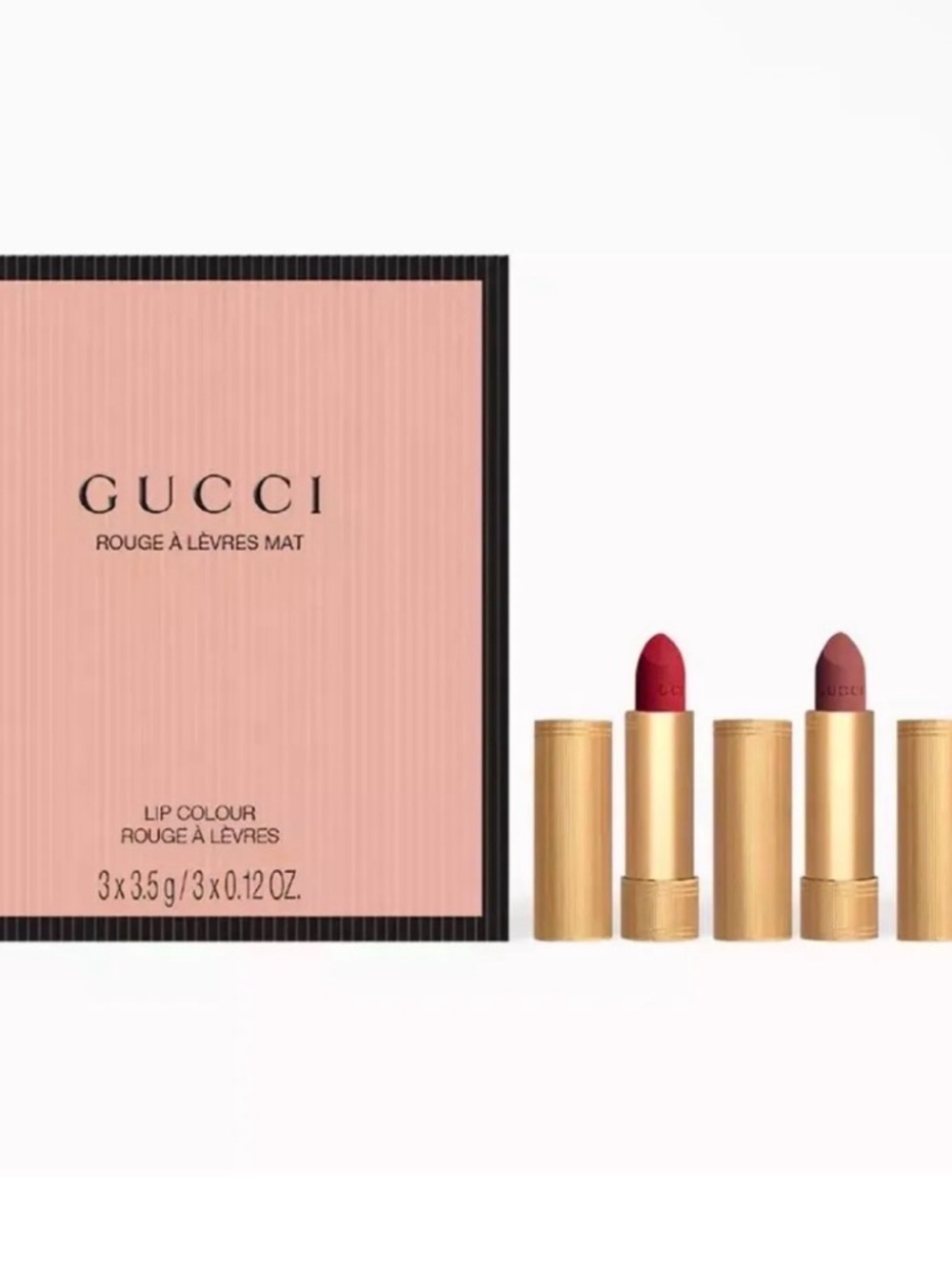 Gucci Mini Lipstick Set of 3 - New